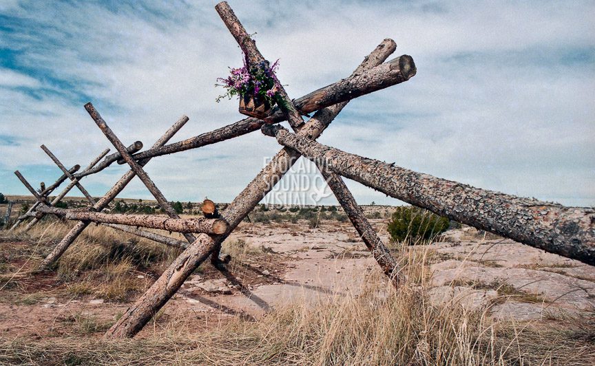 On October 6, 1998, Russell Henderson and Aaron McKinney drove University of Wyoming student Matthew Shepard, 21, through undeveloped countryside one mile northeast of Laramie, Wyo. to the edge of town, tied him to this buck and rail fence, and pistol whipped him, leaving him for dead. Shepard’s battered and beaten body was found 18 hours later by two passing bicyclists. Photo by Richard Alan Hannon
