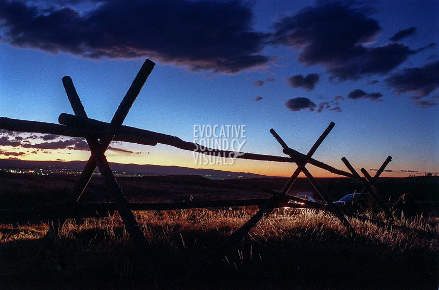 On October 6, 1998, Russell Henderson and Aaron McKinney drove University of Wyoming student Matthew Shepard, 21, through undeveloped countryside one mile northeast of Laramie, Wyoming, tied him to this buck and rail fence, and pistol whipped him, leaving him for dead. Shepard’s battered and beaten body was found 18 hours later by two passing bicyclists. Photo by Richard Alan Hannon