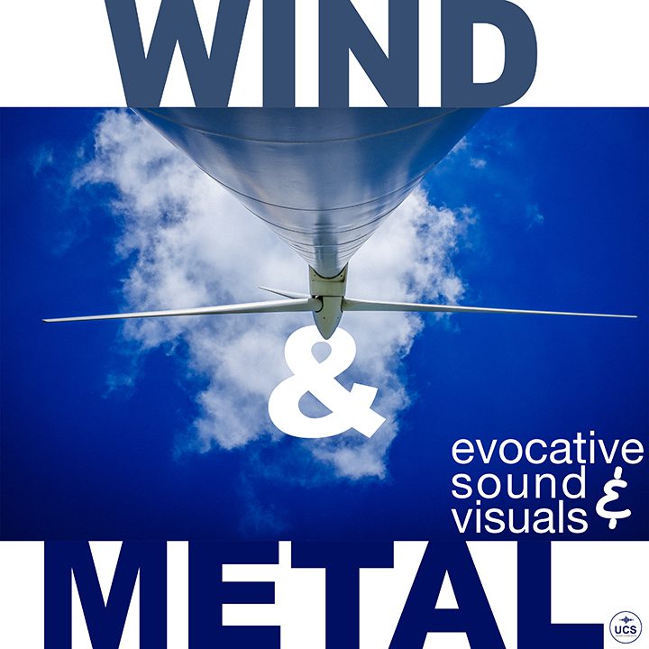 Wind and Metal sound effects library cover