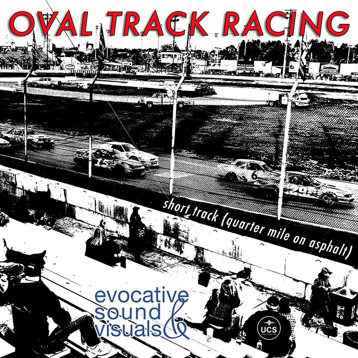 Oval Track Racing sound effects library by Evocative Sound and Visuals