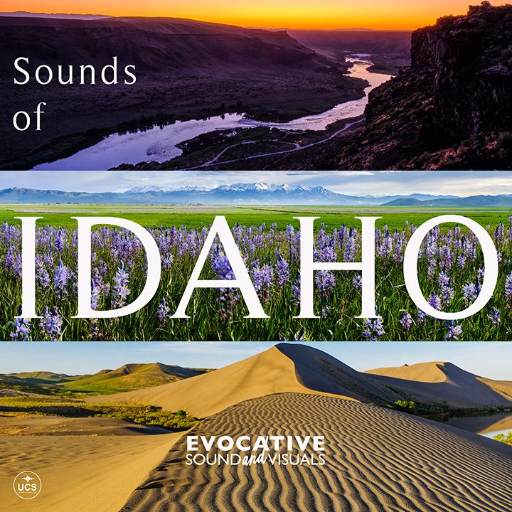 sounds of Idaho sound effects library cover